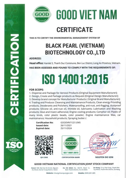 Tài liệu ISO 14001 bằng tiếng Anh trong ảnh nguồn